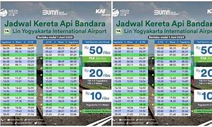 Jadwal Kereta Api Yogyakarta Ke Bandara Yia